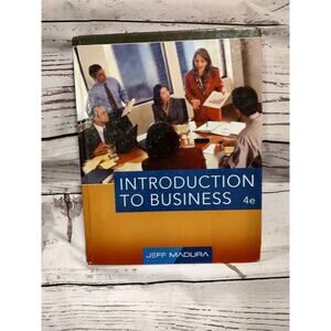 Introduction to Business Hardcover Jeff Madura